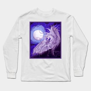 Unicorn and Moon Long Sleeve T-Shirt